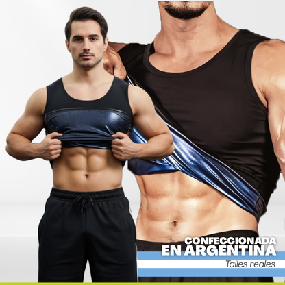 Musculosa Camiseta Modeladora Efecto Sauna - 2 x 1