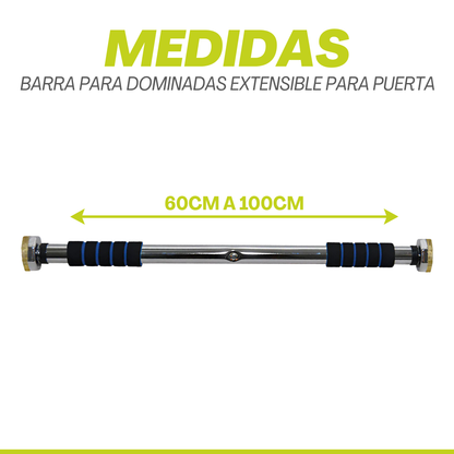 Barra para dominadas extensible