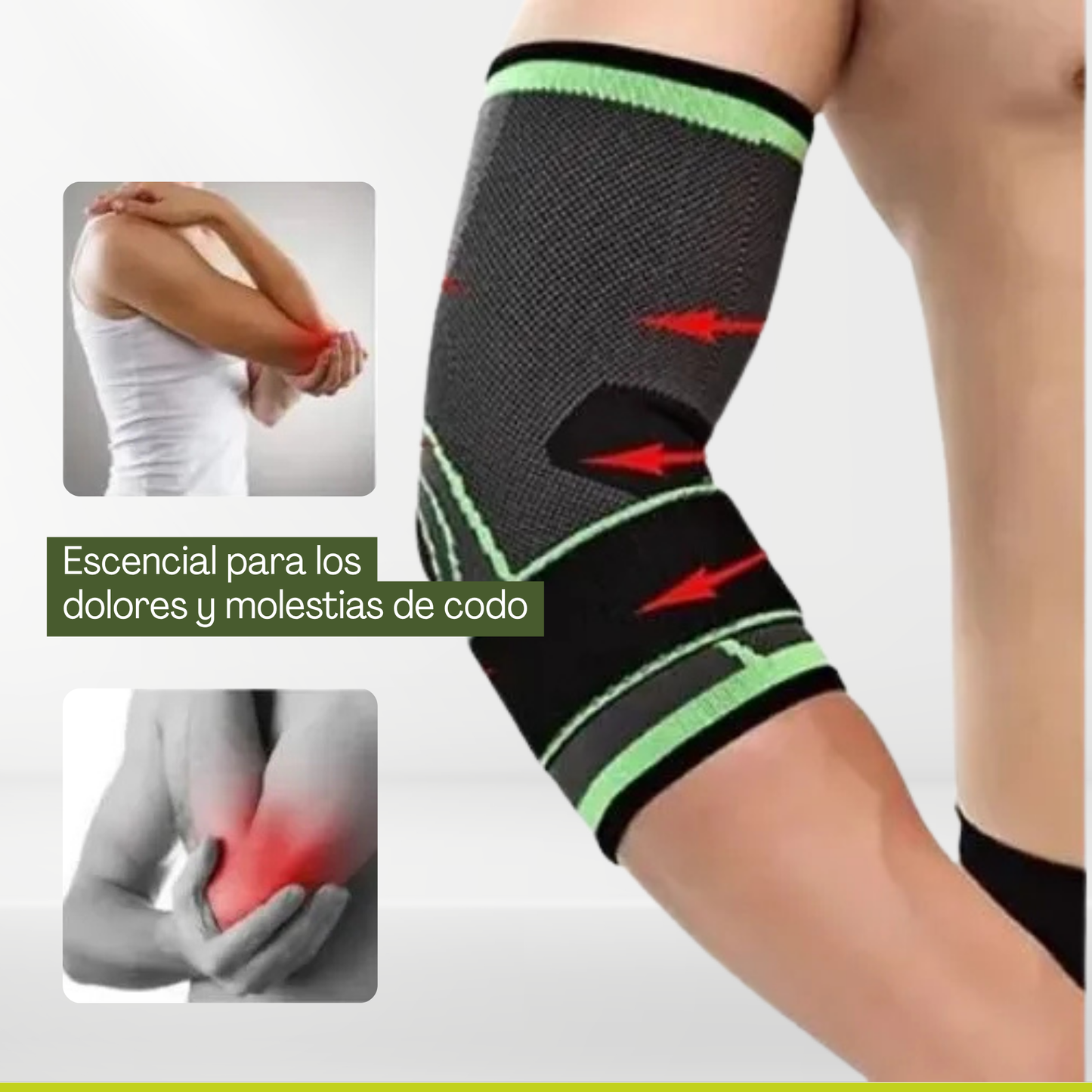 Codera Elástica Deportiva - Compresion de alto rendimiento