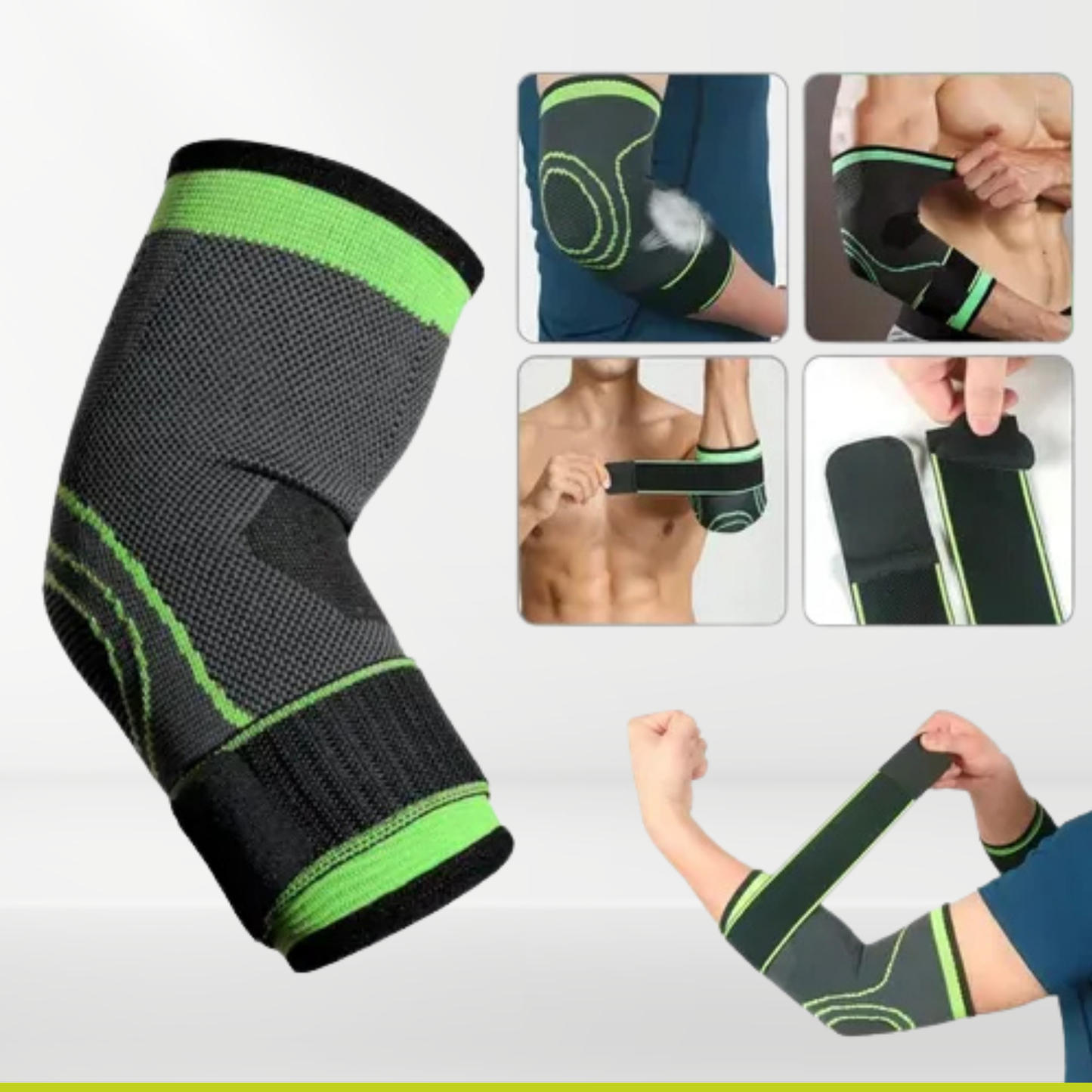 Codera Elástica Deportiva - Compresion de alto rendimiento
