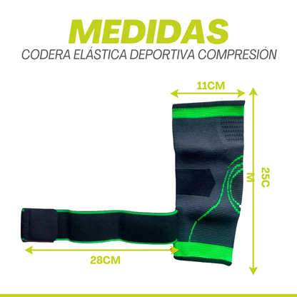 Codera Elástica Deportiva - Compresion de alto rendimiento