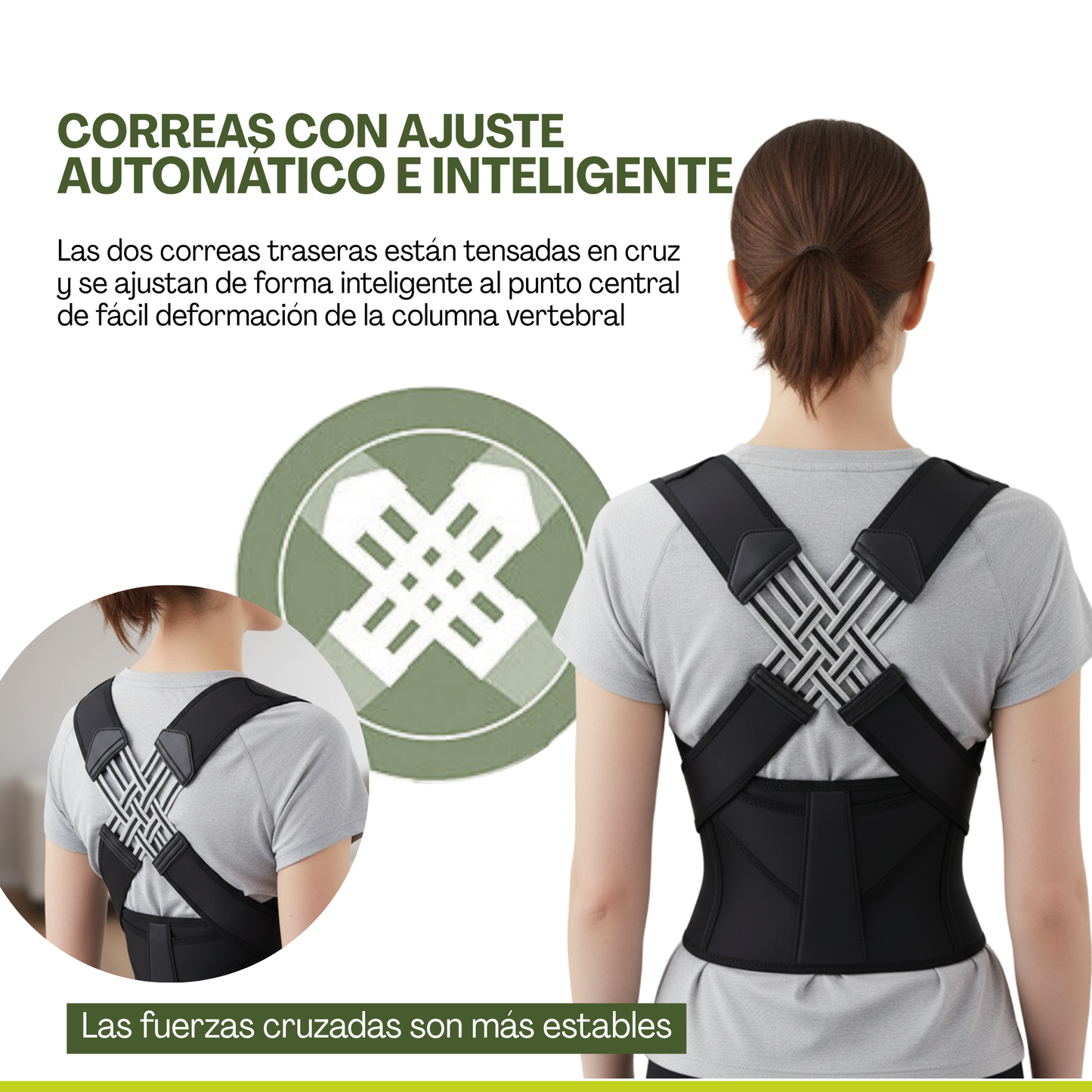 Corrector Postural Faja Ajustable