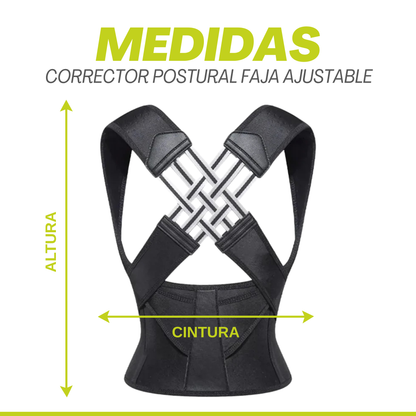 Corrector Postural Faja Ajustable