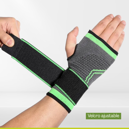 Muñequera Elástica Deportiva - Compresion de alto rendimiento