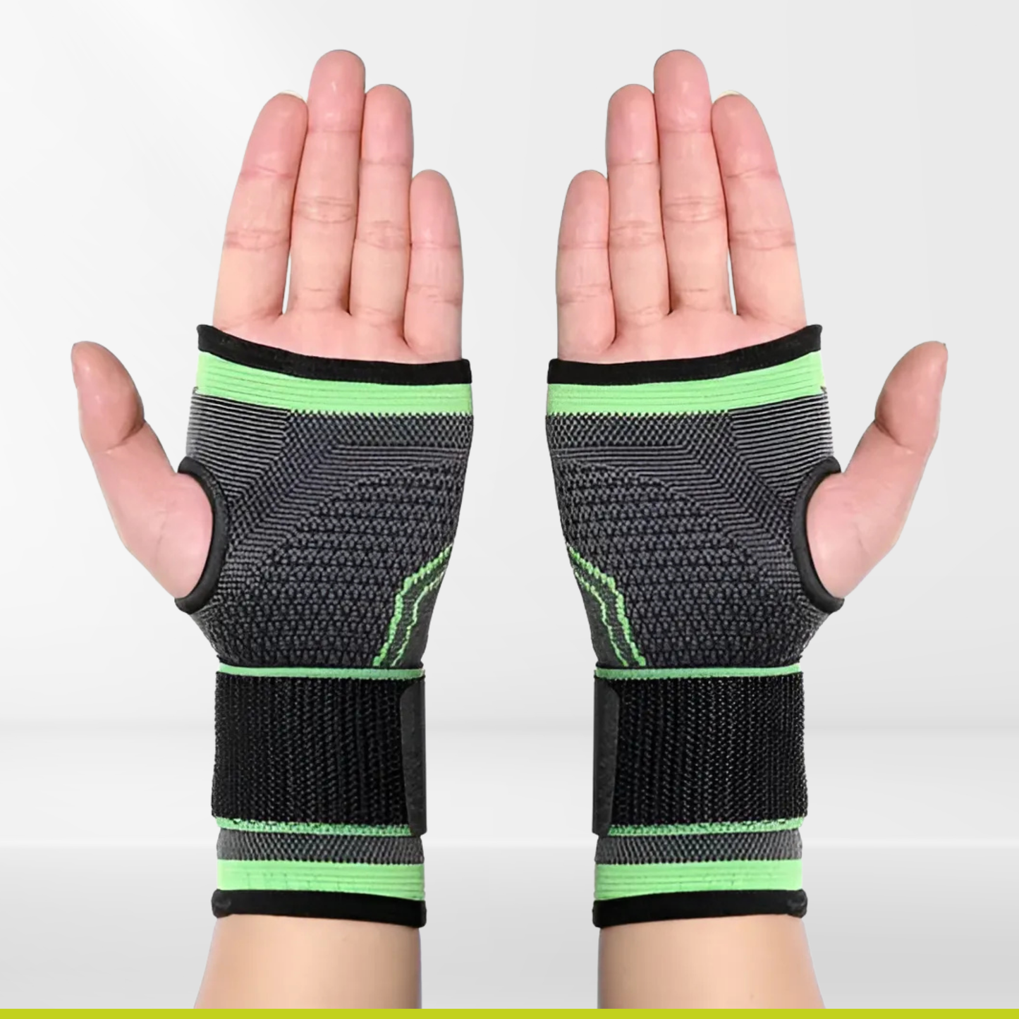 Muñequera Elástica Deportiva - Compresion de alto rendimiento