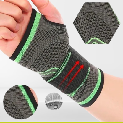 Muñequera Elástica Deportiva - Compresion de alto rendimiento