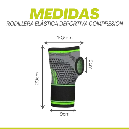 Muñequera Elástica Deportiva - Compresion de alto rendimiento