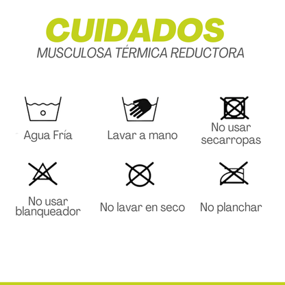 Musculosa Modeladora Efecto Sauna + Remeras Deportivas 3 x 1