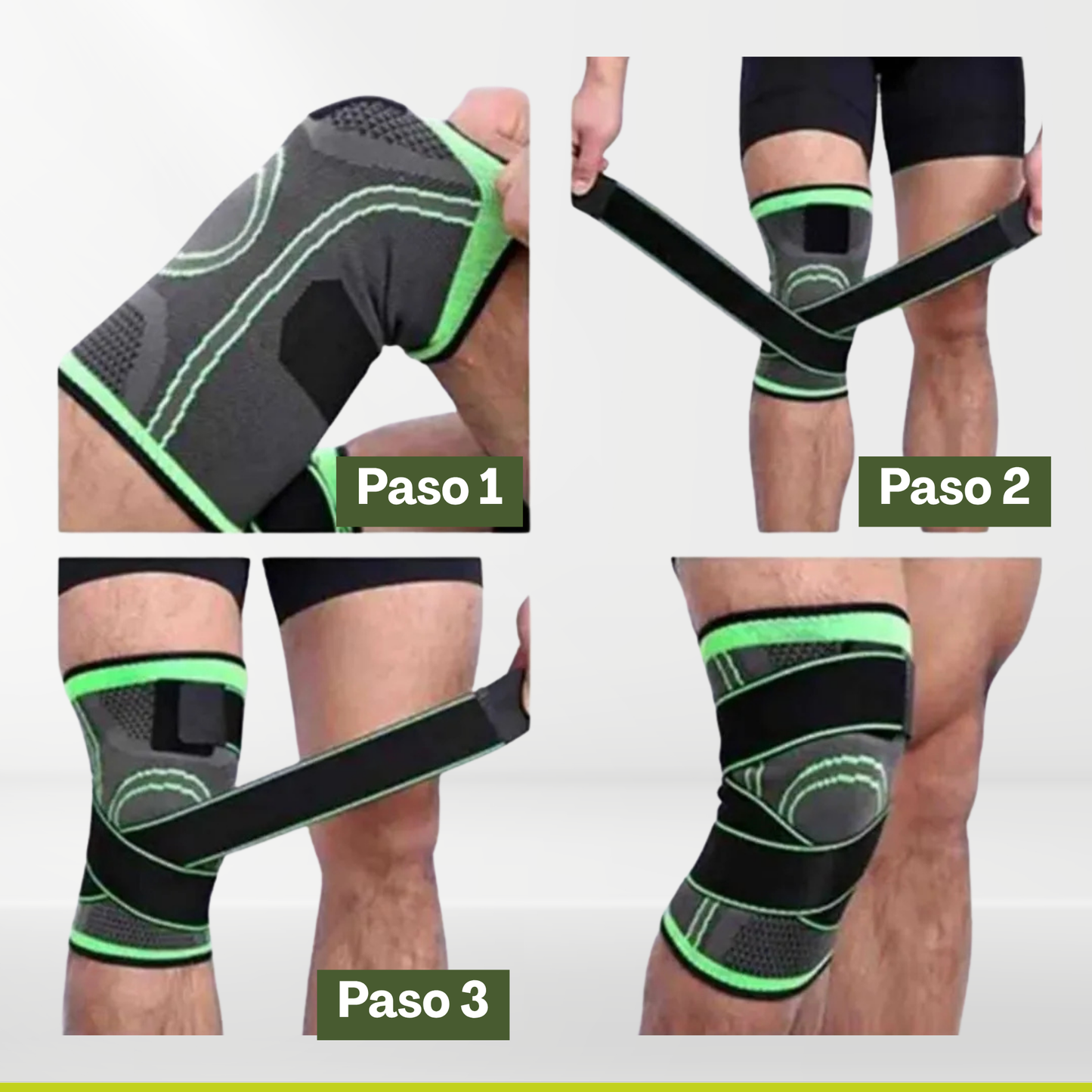 Rodillera Elástica Deportiva - Compresion de alto rendimiento