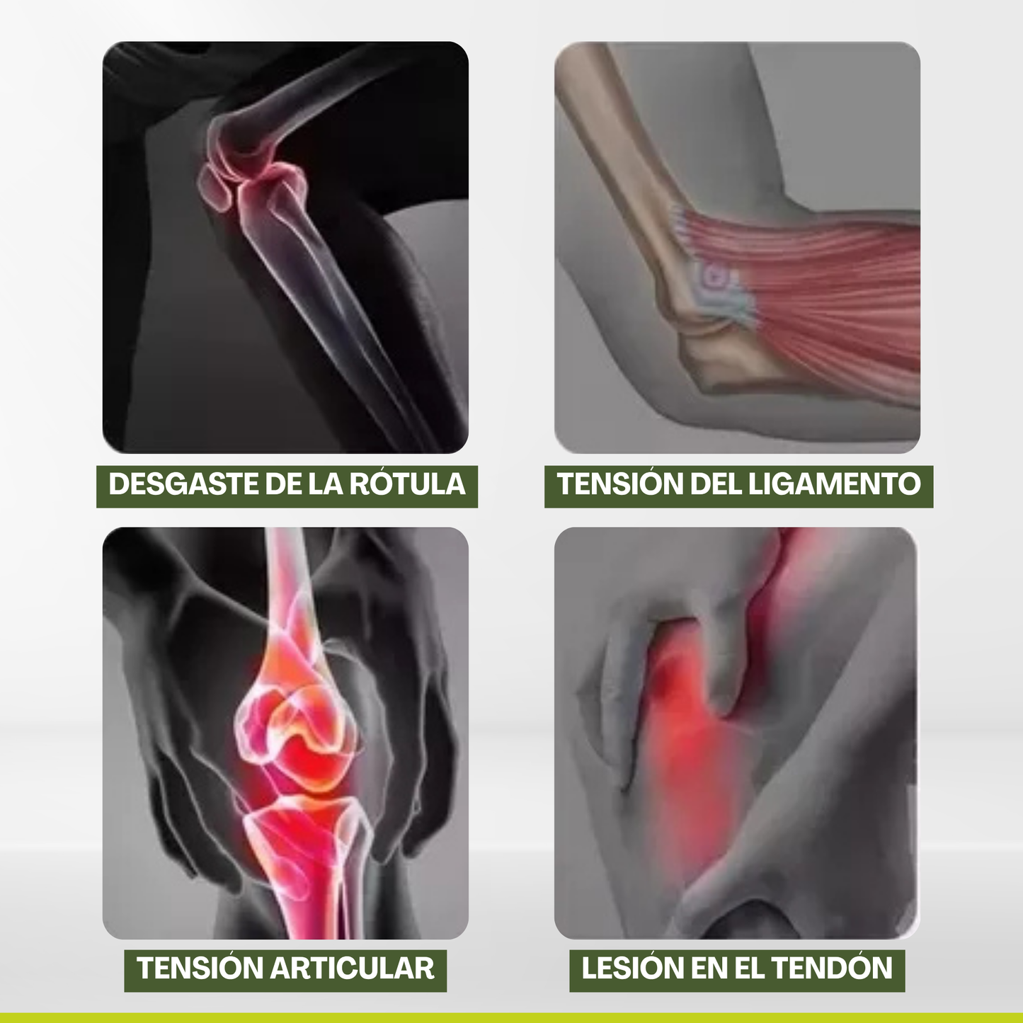 Rodillera Elástica Deportiva - Compresion de alto rendimiento