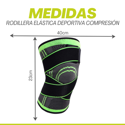 Rodillera Elástica Deportiva - Compresion de alto rendimiento