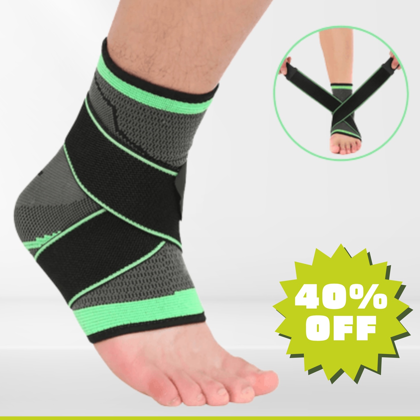 Tobillera Elástica Compress - 40%OFF